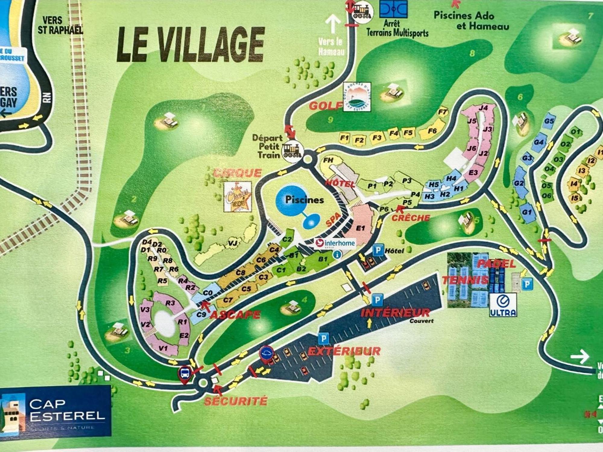 Apartment Village Cap Esterel - Le Village-53 By Interhome Saint-Raphael  Ngoại thất bức ảnh